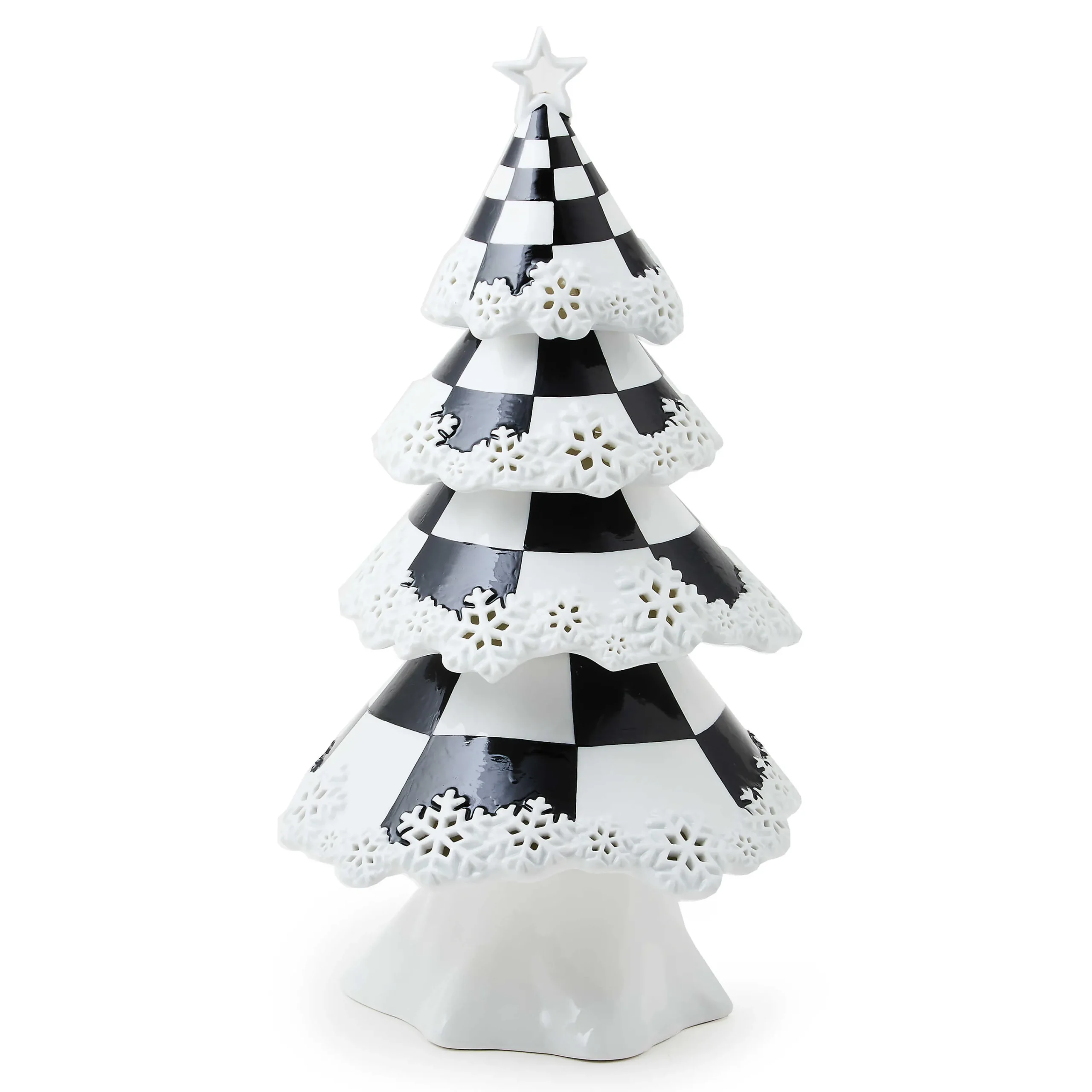 MacKenzie-Childs Courtly Illuminated Porcelain Tree| Holiday|Room Accents