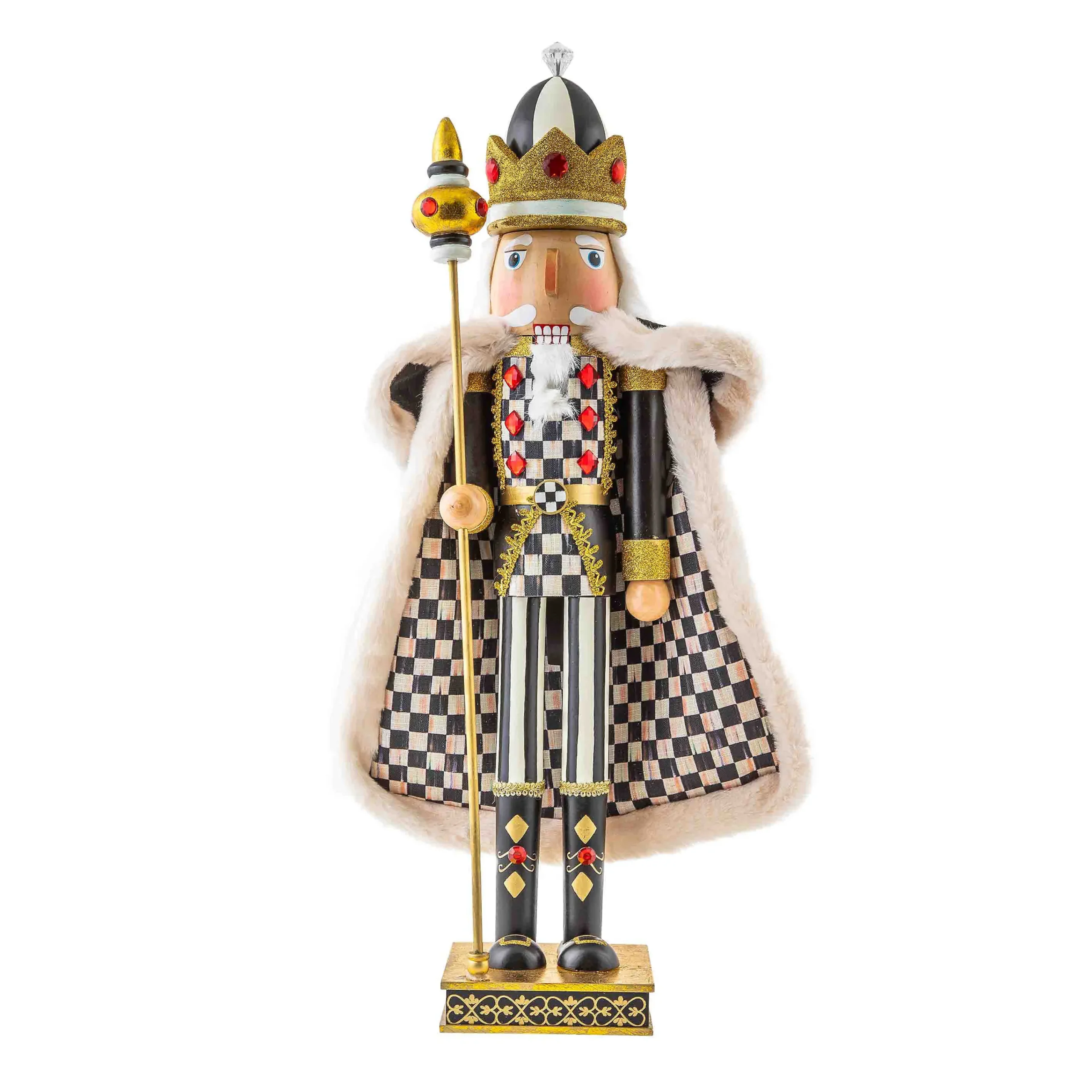 MacKenzie-Childs Courtly Nutcracker King| Holiday|Room Accents