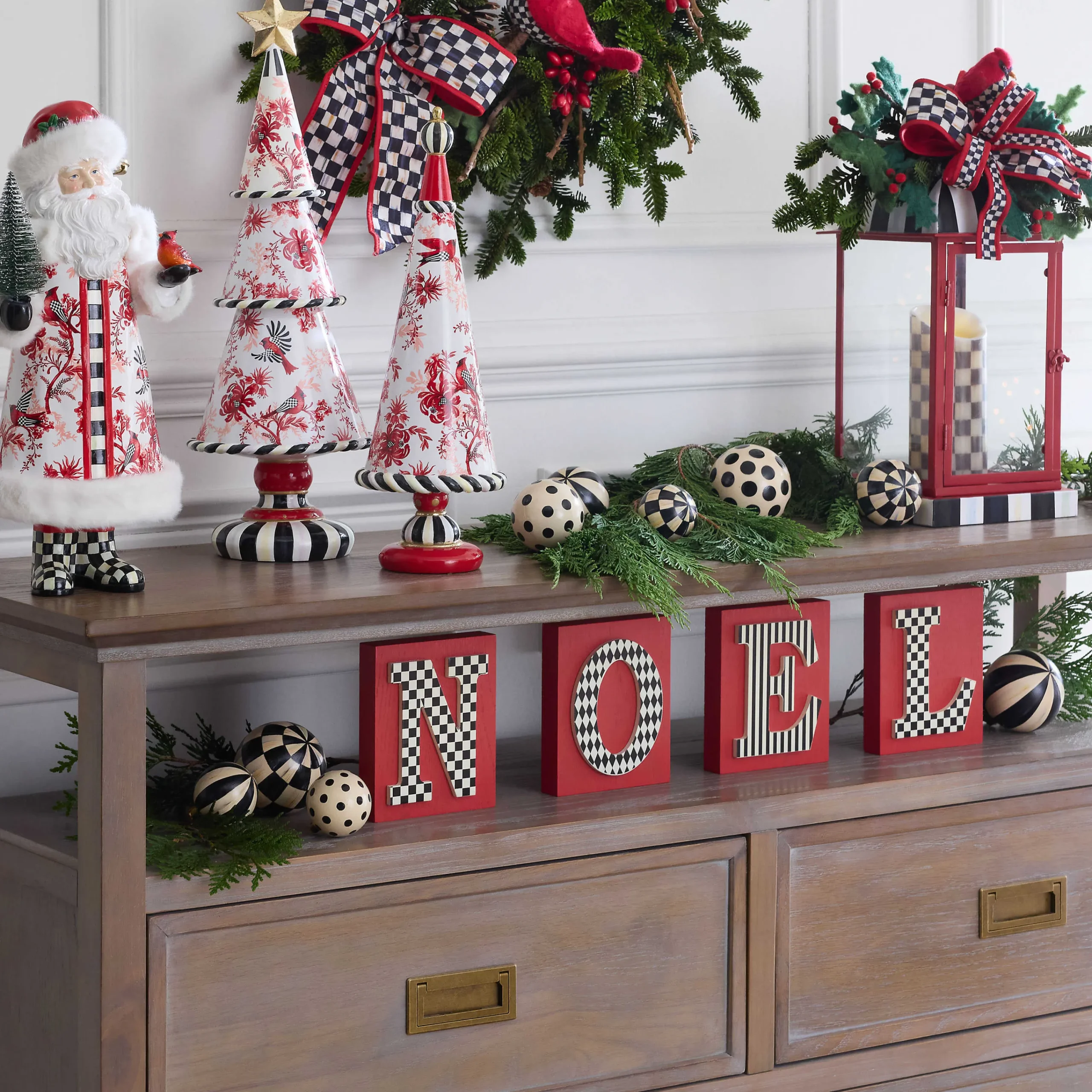 MacKenzie-Childs Courtly Ornament Bowl Fillers, Set of 9| Decor Sets|Room Accents