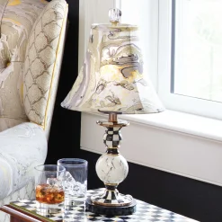 MacKenzie-Childs Courtly Palazzo Candlestick Lamp| Room Accents|Lighting