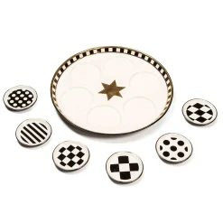 MacKenzie-Childs Courtly Seder Plate| Serveware