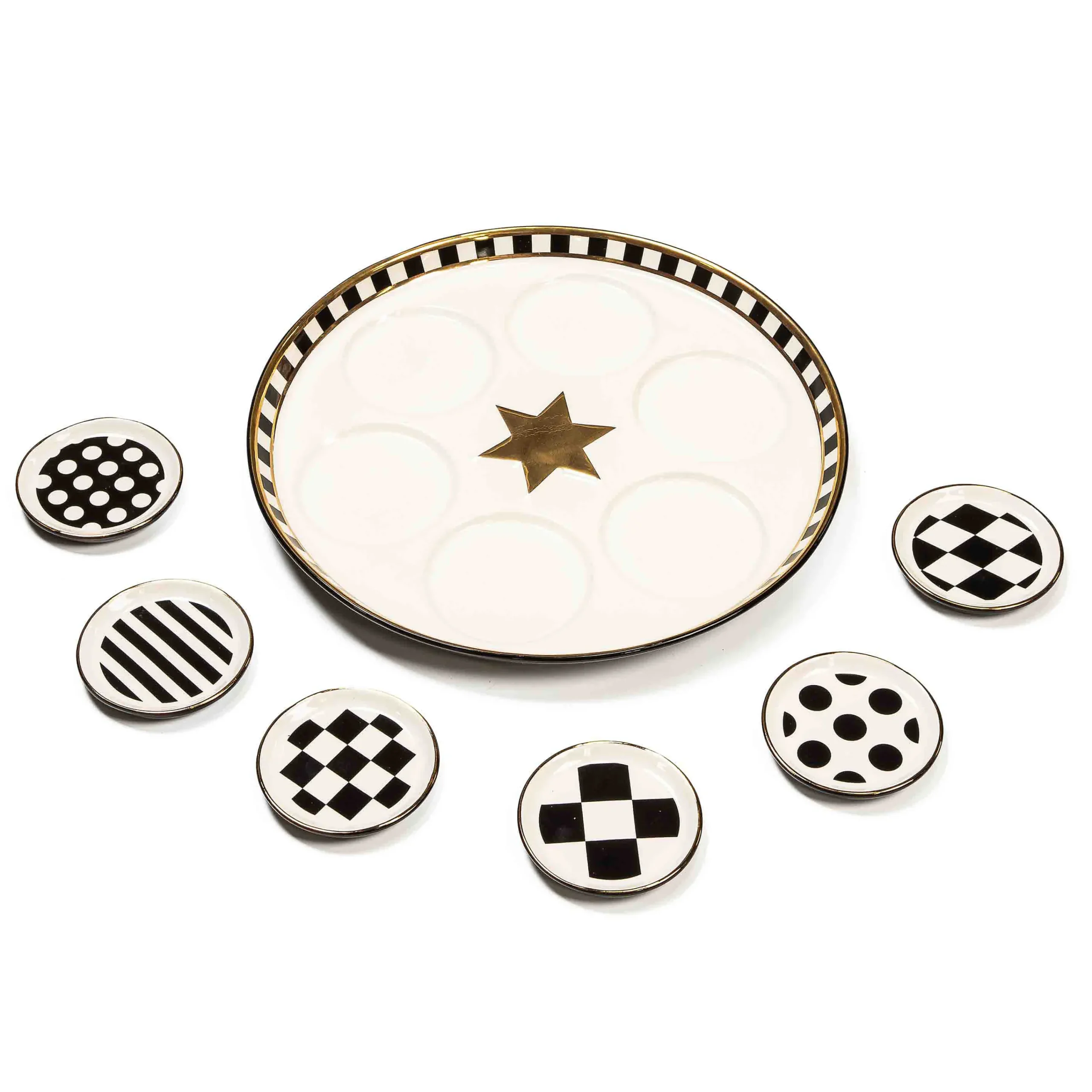 MacKenzie-Childs Courtly Seder Plate| Serveware