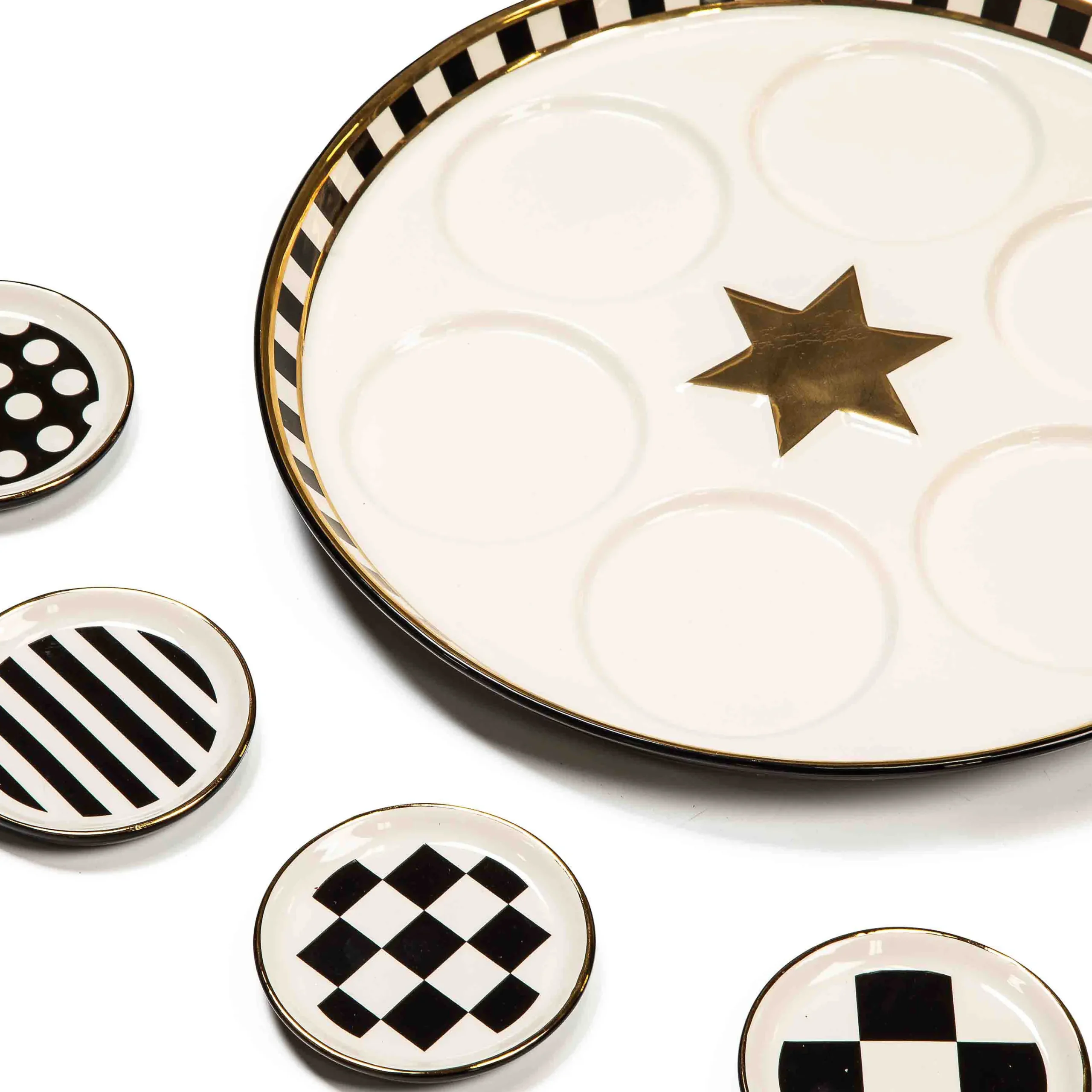 MacKenzie-Childs Courtly Seder Plate| Serveware