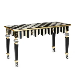 MacKenzie-Childs Courtly Stripe Console Table| Storage Furniture|Entryway Furniture