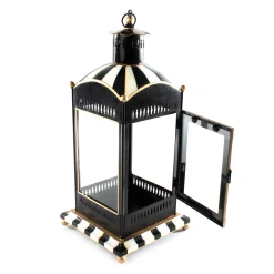 MacKenzie-Childs Courtly Stripe Large Candle Lantern| Spring|The Fall Shop