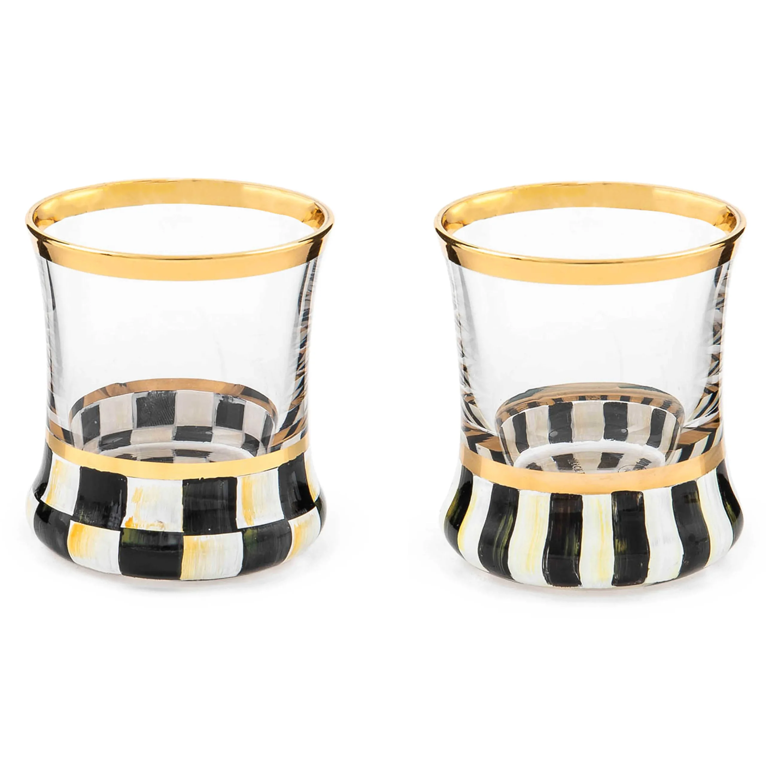 MacKenzie-Childs Courtly Stripe Shot Glass| Drinkware|Bar Entertaining
