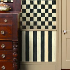 MacKenzie-Childs Courtly Stripe Wallpaper| Finishing Touches|Room Accents