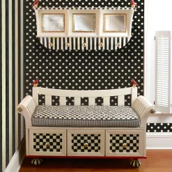 MacKenzie-Childs Courtly Stripe Wallpaper| Finishing Touches|Room Accents
