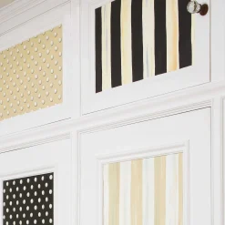 MacKenzie-Childs Courtly Stripe Wallpaper| Finishing Touches|Room Accents