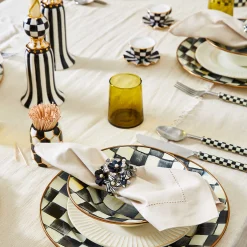 MacKenzie-Childs Courtly Teacup Salt Pepper Set| Table Accessories|Serveware