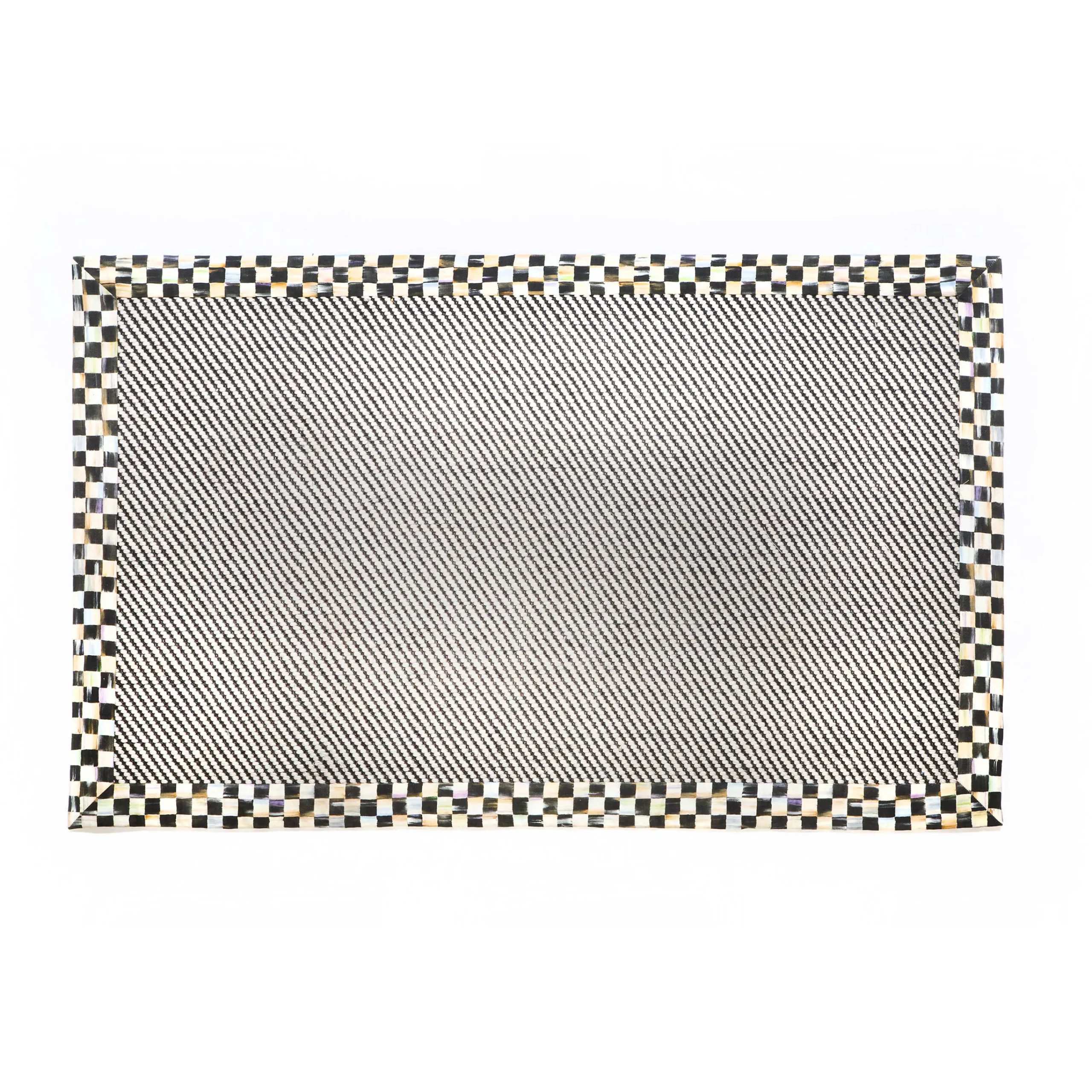 MacKenzie-Childs Courtly Twill 2' x 3' Rug| Rugs