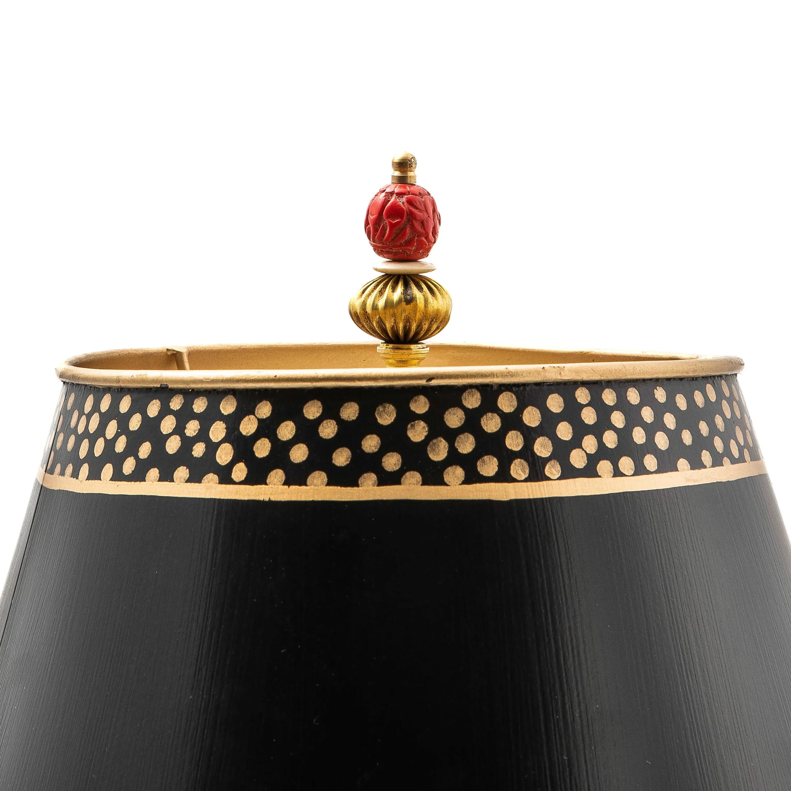 MacKenzie-Childs Courtly Zig Zag Table Lamp| Lighting