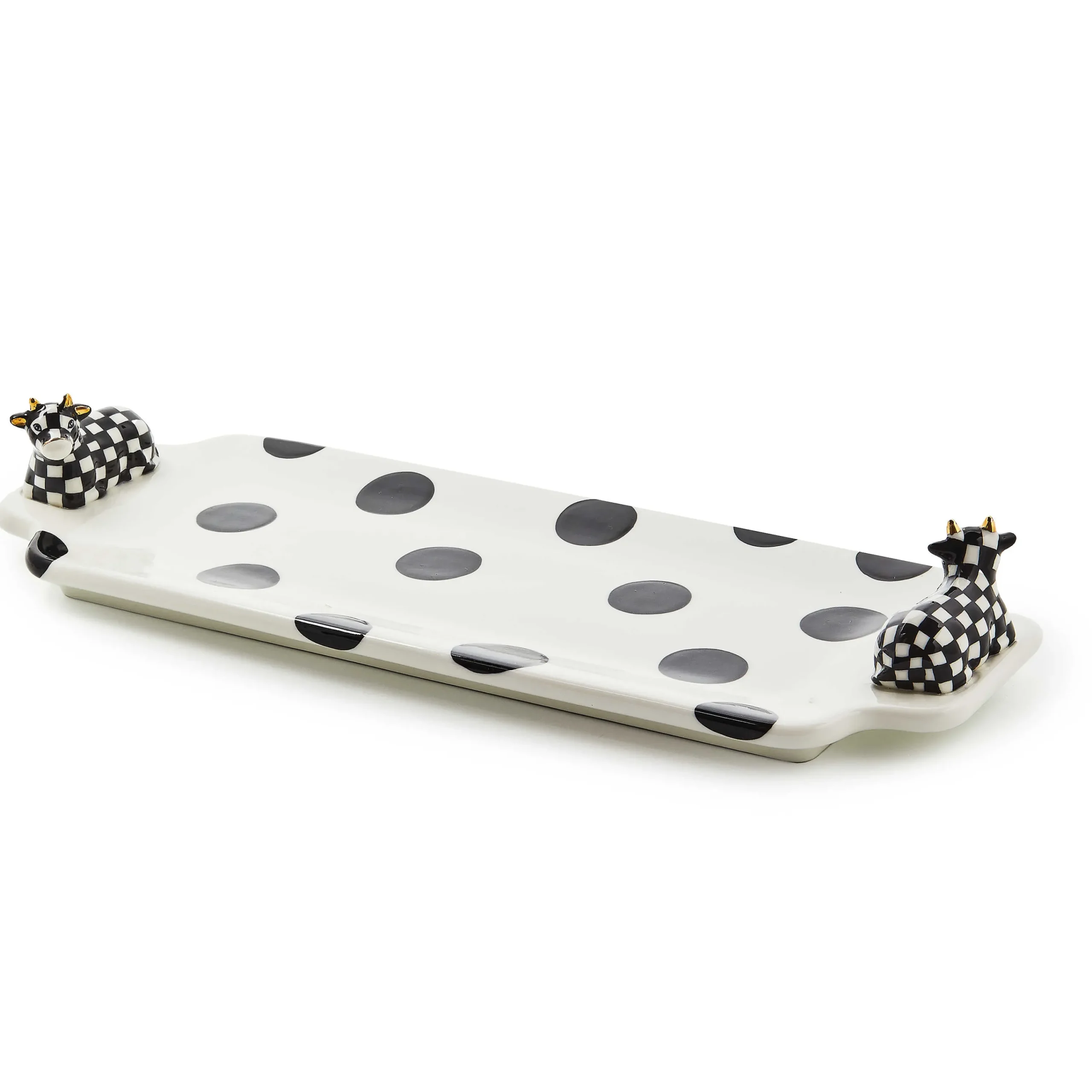 MacKenzie-Childs Cow Creamery Serving Tray| Serveware