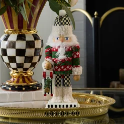 MacKenzie-Childs Cozy Christmas Nutcracker| Room Accents