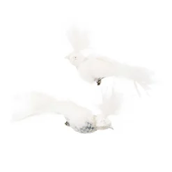 MacKenzie-Childs Crystal Palace Bird Clips, Set of 2| Finishing Touches