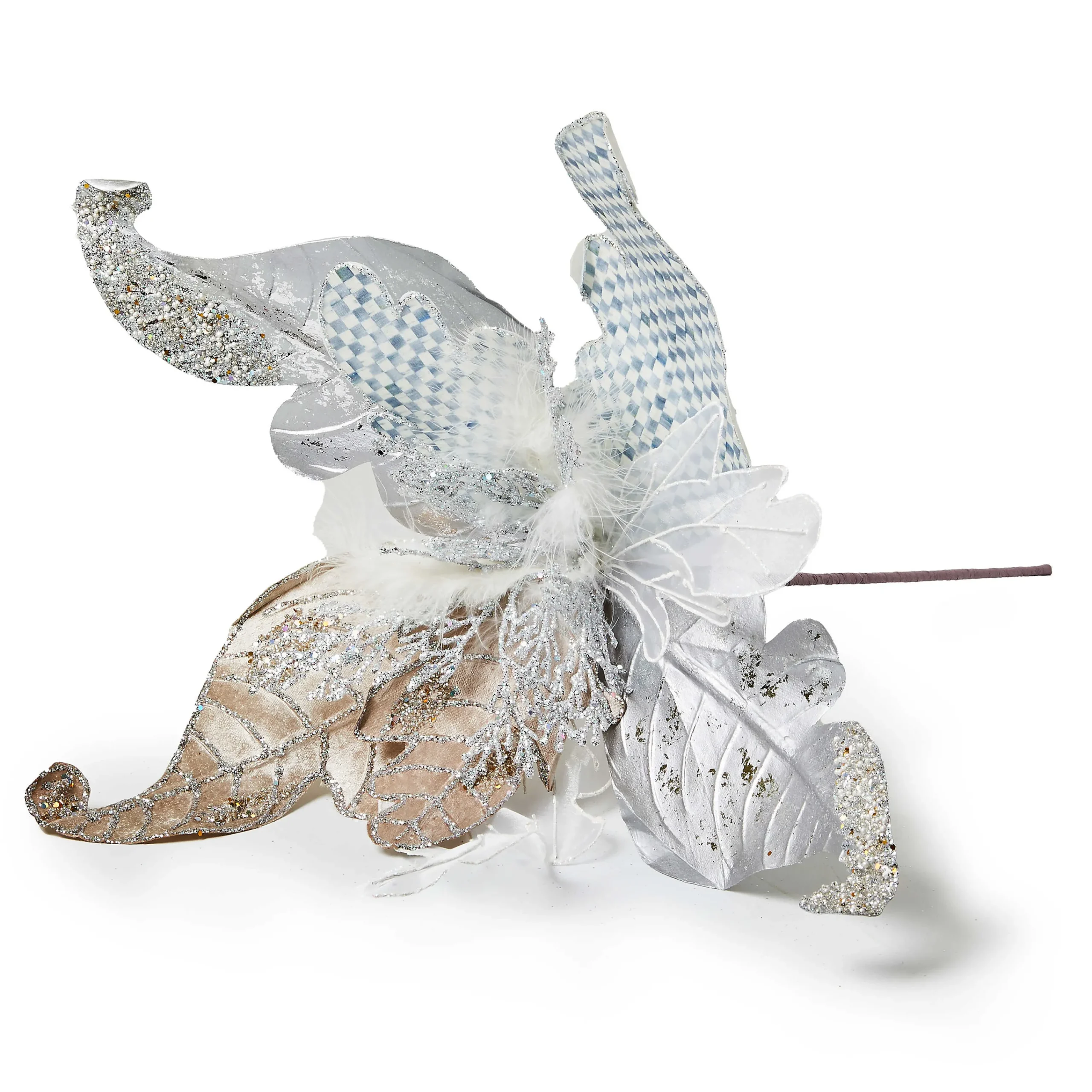 MacKenzie-Childs Crystal Palace Jumbo Acanthus Stem| Greenery & Florals