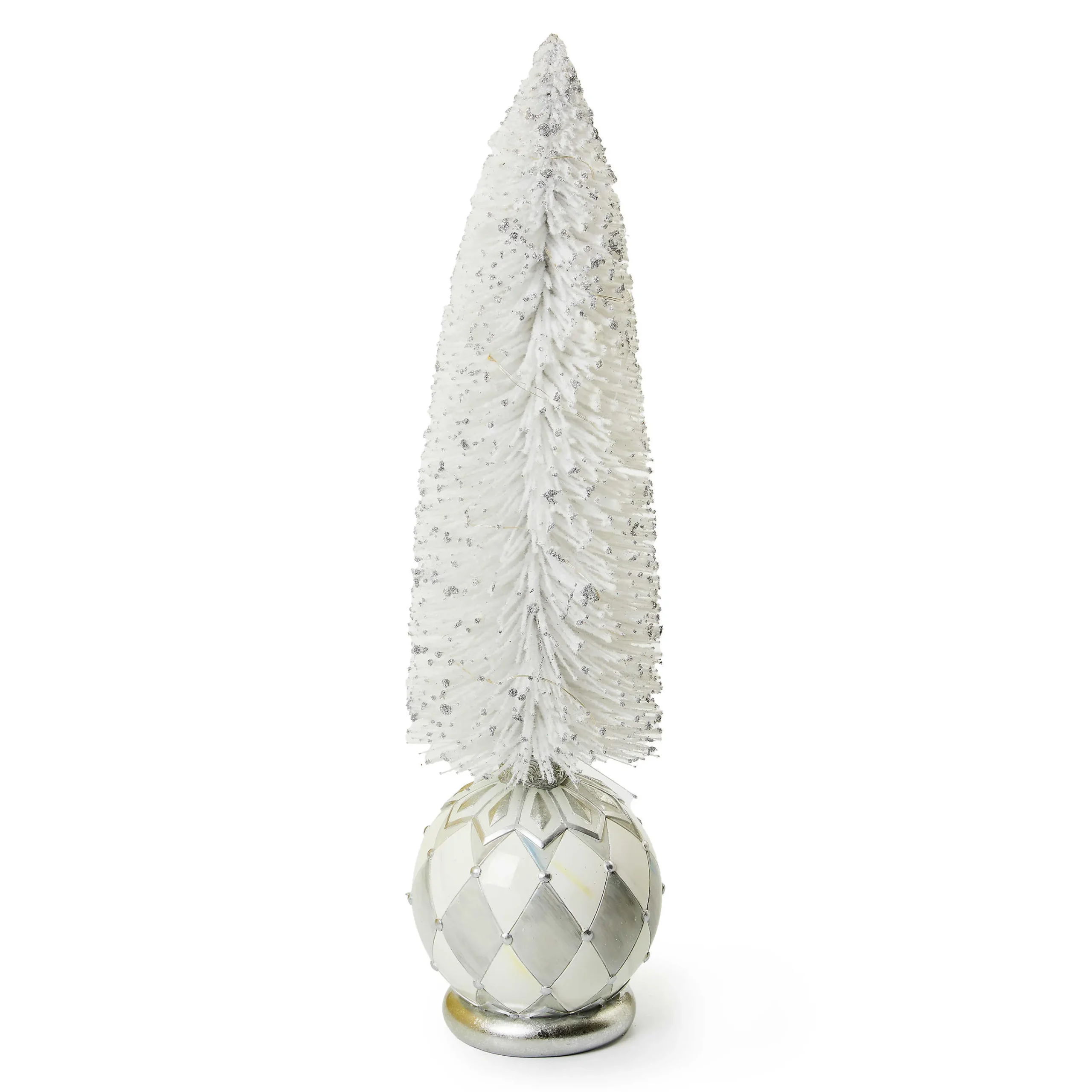 MacKenzie-Childs Crystal Palace Large Illuminated Bottle Brush Tree| Room Accents
