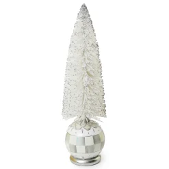 MacKenzie-Childs Crystal Palace Medium Illuminated Bottle Brush Tree| Room Accents