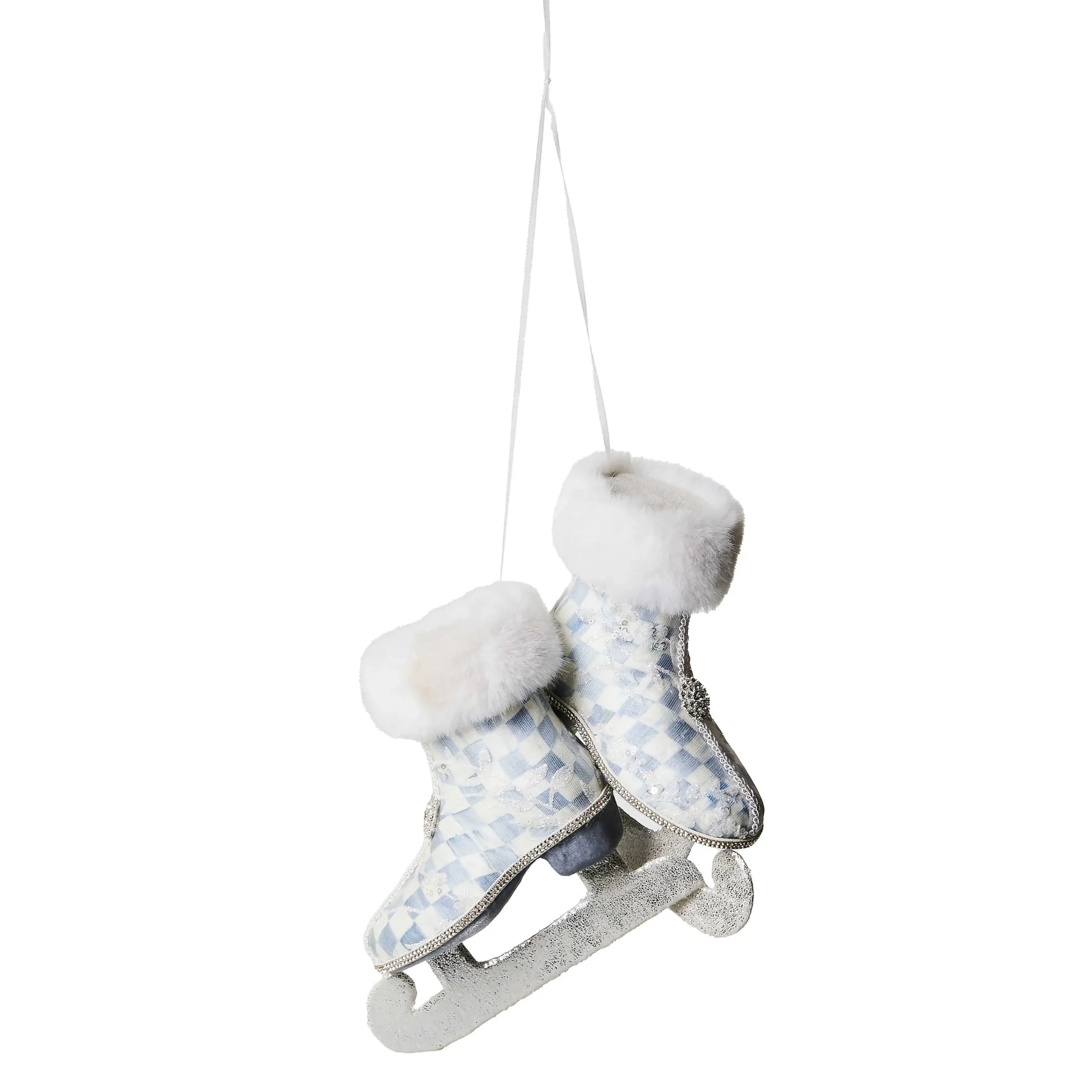 MacKenzie-Childs Crystal Palace Skates Ornament| Holiday