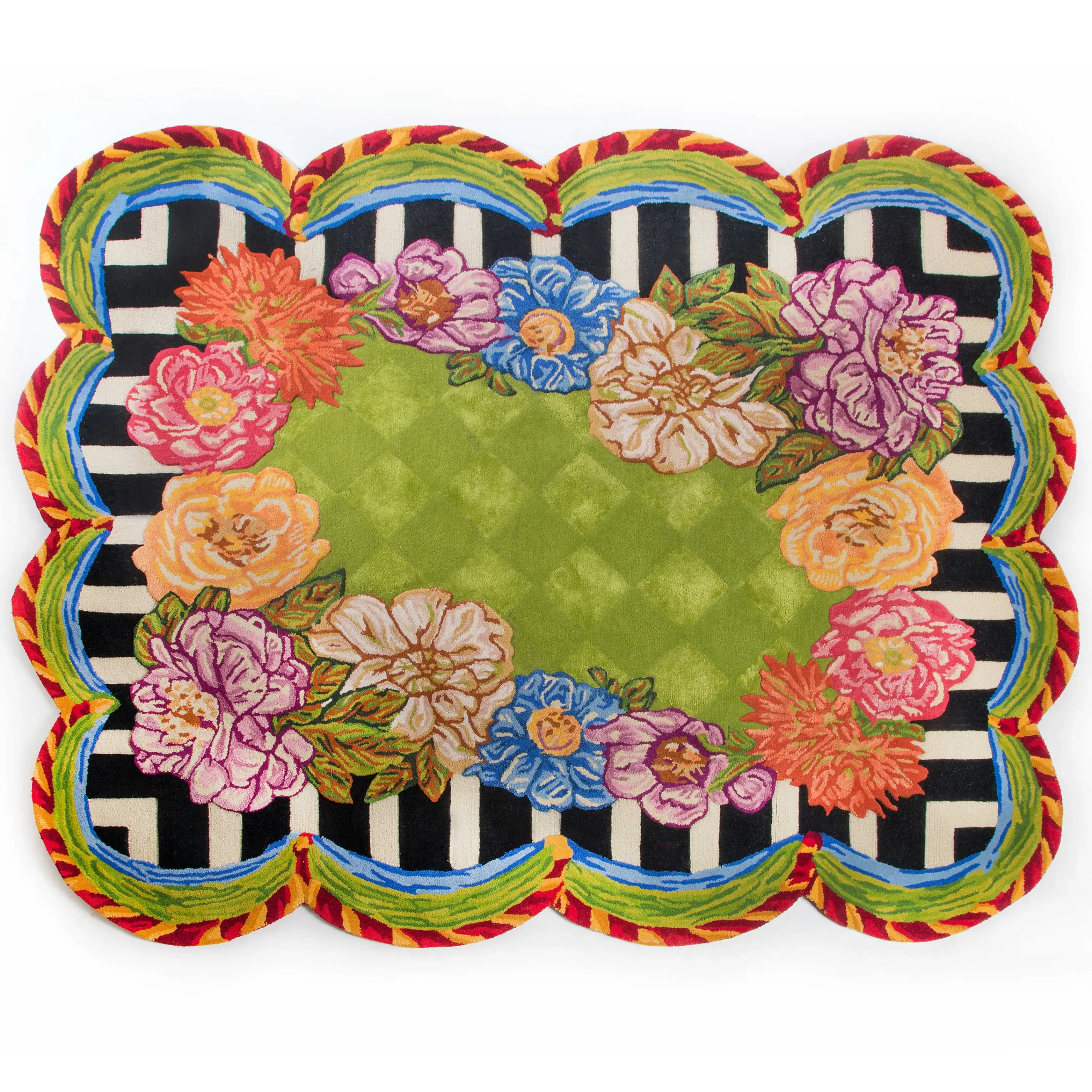 MacKenzie-Childs Cutting Garden 6'5 x 8' Rug| Rugs