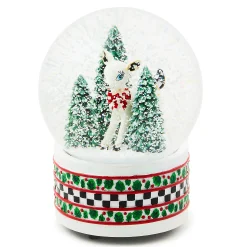 MacKenzie-Childs Deary Deer Snow Globe| Room Accents
