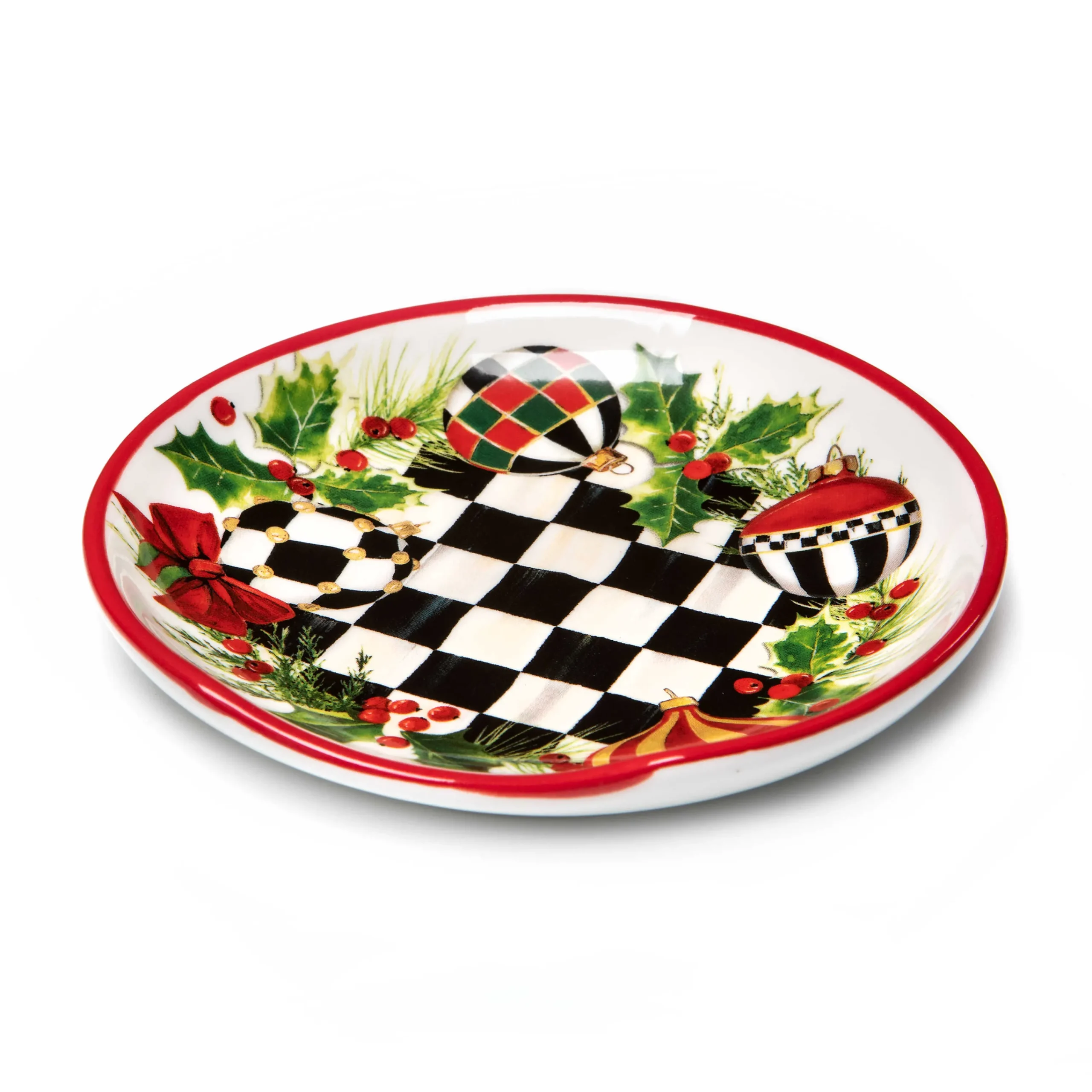 MacKenzie-Childs Deck the Halls Spoon Rest| Holiday|Kitchen Utensils & Tools