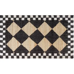MacKenzie-Childs Diamond Jute 3' x 5' Rug| Rugs