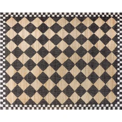 MacKenzie-Childs Diamond Jute 8' x 10' Rug| Rugs