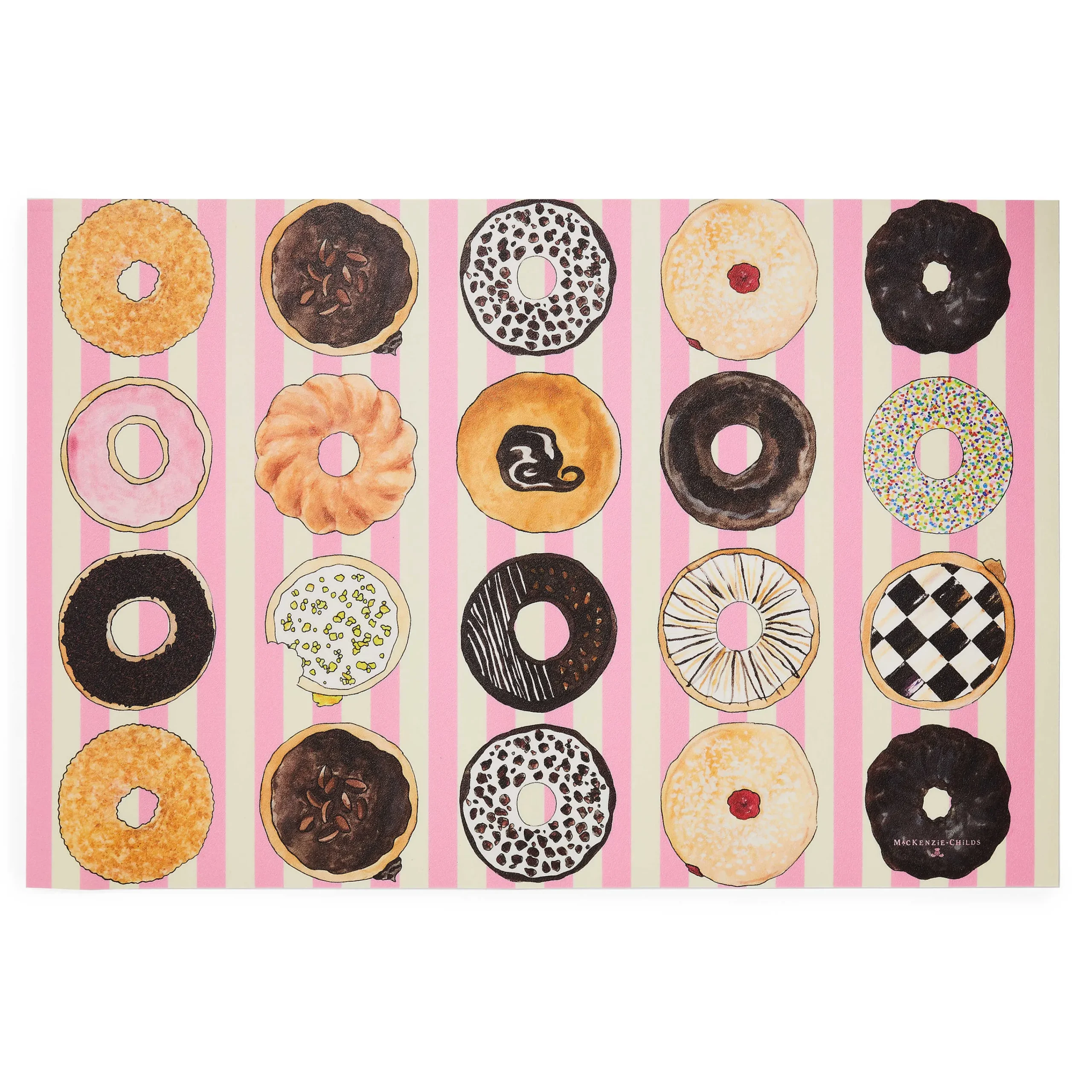 MacKenzie-Childs Donut 2' x 3' Floor Mat| Rugs