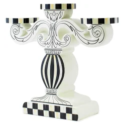 MacKenzie-Childs Doodles Pillar Candelabra| Candles & Fragrances|Room Accents