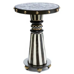 MacKenzie-Childs Dotography Accent Table| Living Room