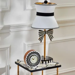 MacKenzie-Childs Dotty Round Desk Clock| Room Accents
