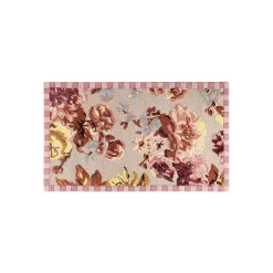 MacKenzie-Childs Dusty Rose Floral 2'3 x 3'9 Rug| Rugs