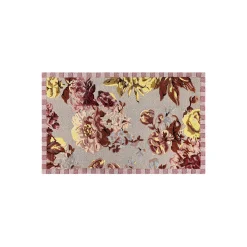 MacKenzie-Childs Dusty Rose Floral 3' x 5' Rug| Rugs