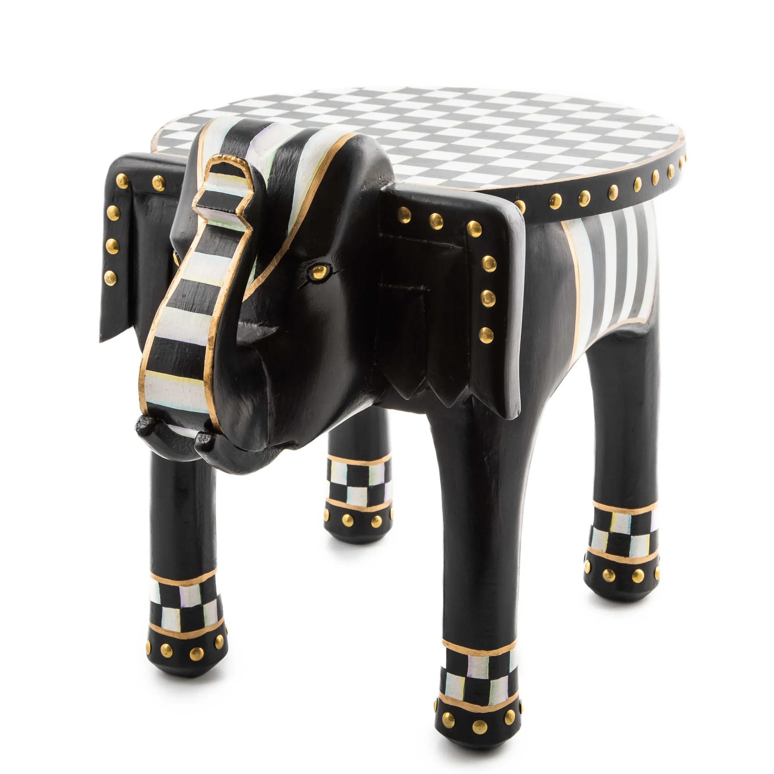 MacKenzie-Childs Elephant Accent Table| Living Room