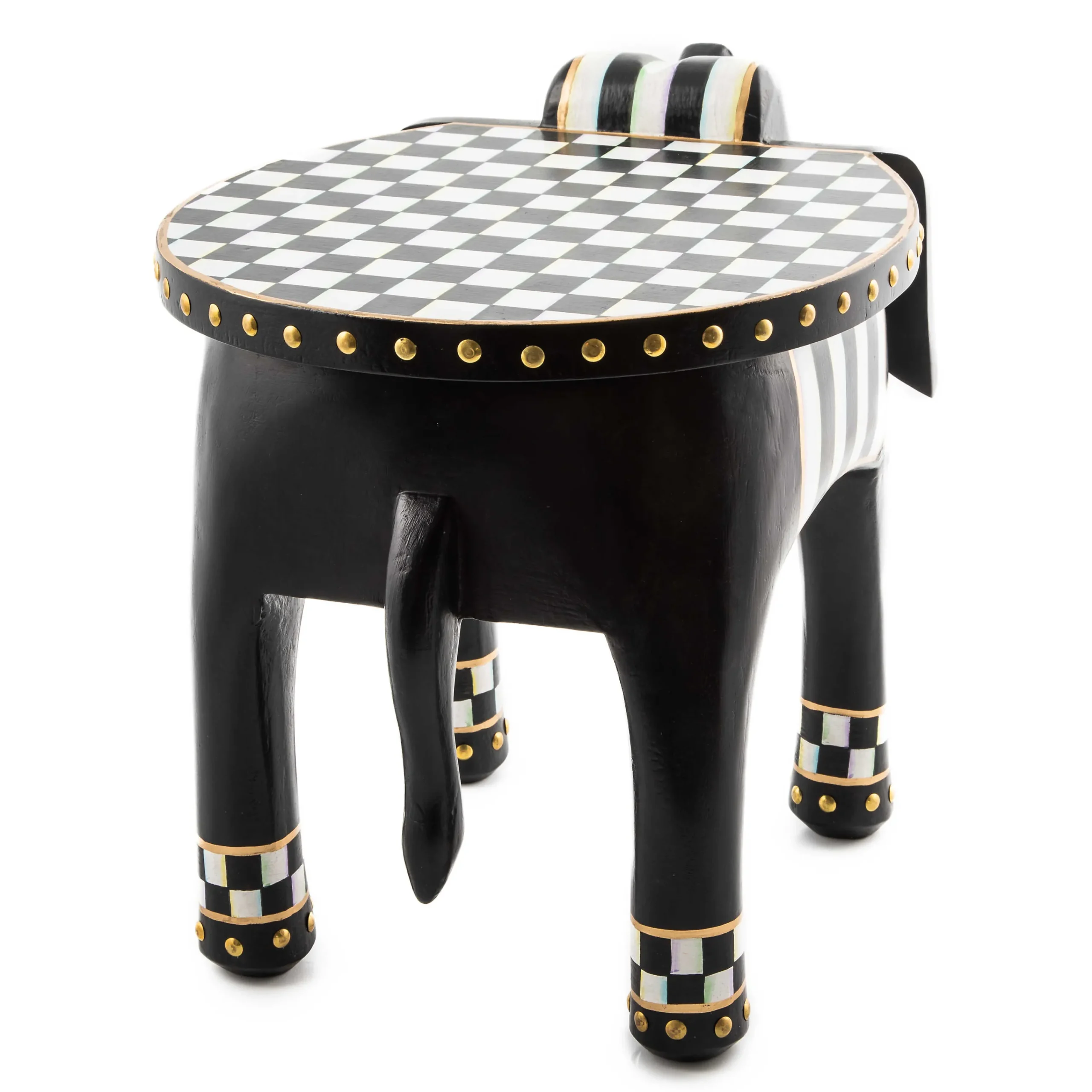 MacKenzie-Childs Elephant Accent Table| Living Room