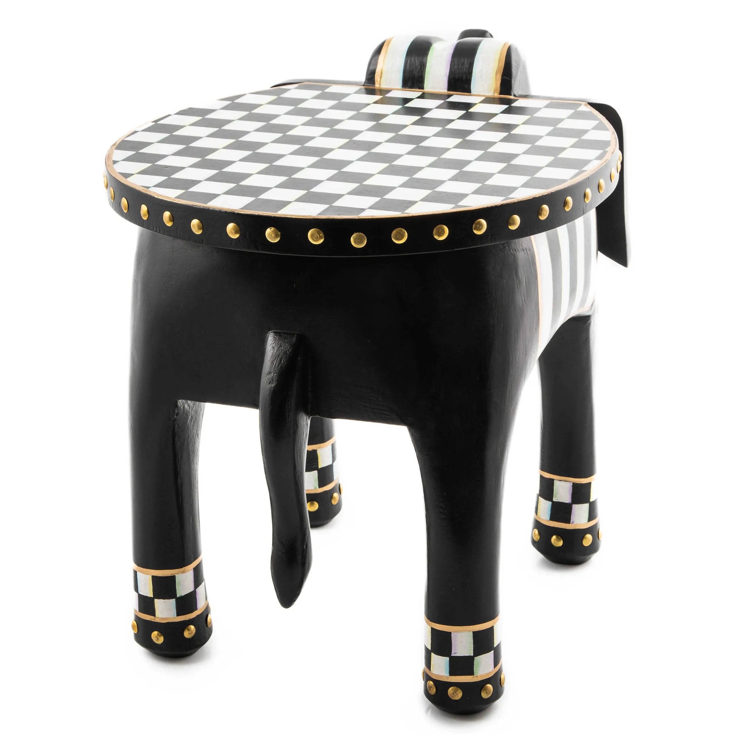 MacKenzie-Childs Elephant Pedestal| Room Accents