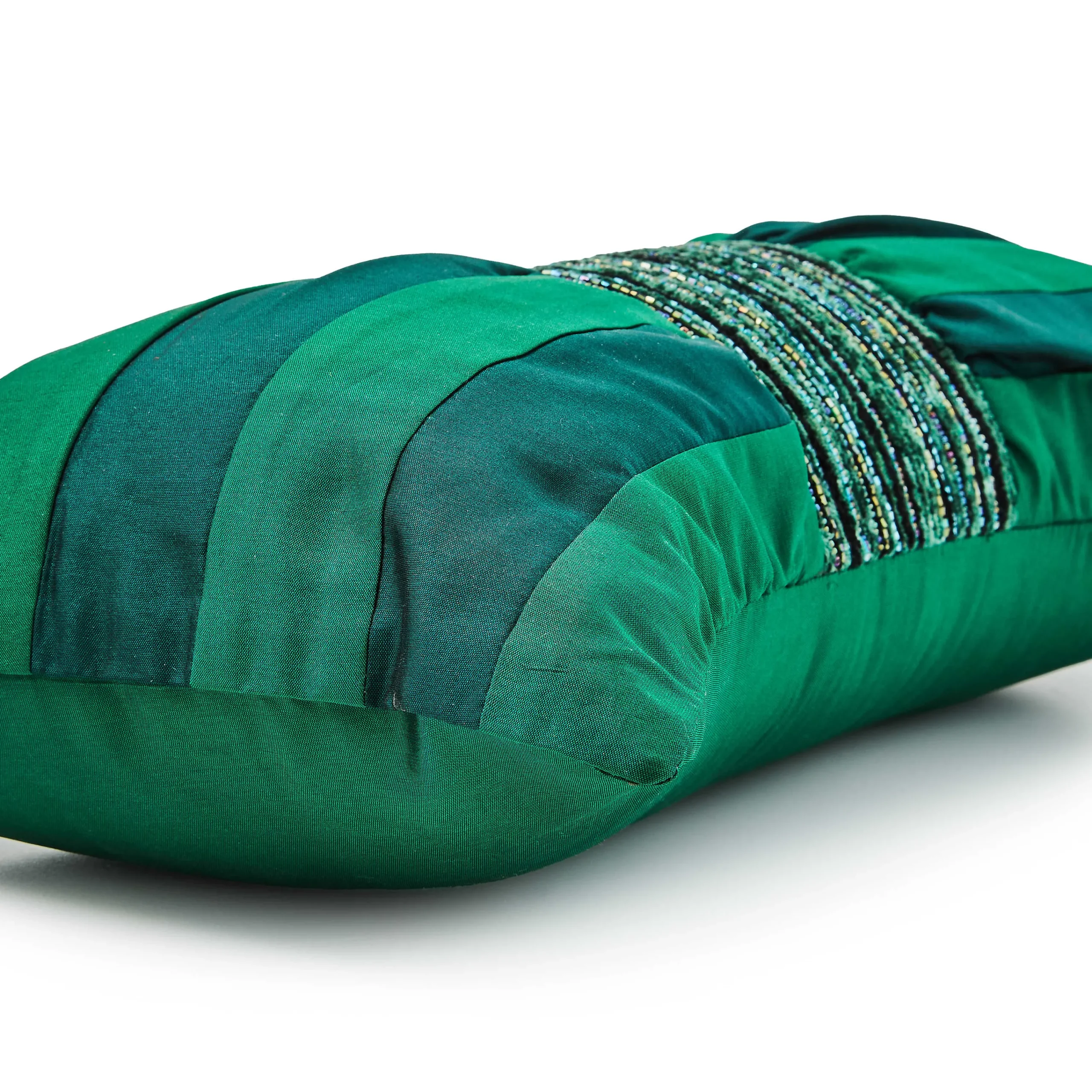 MacKenzie-Childs Emerald Bow Throw Pillow| Pillows, Throws, & Cushions