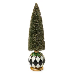 MacKenzie-Childs Emerald Luxe Large Illuminated Bottle Brush Tree| Room Accents|Table Accessories