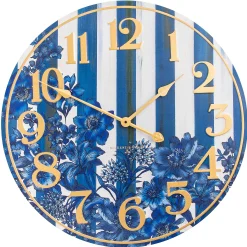 MacKenzie-Childs English Garden Outdoor Wall Clock| Spring|Outdoor