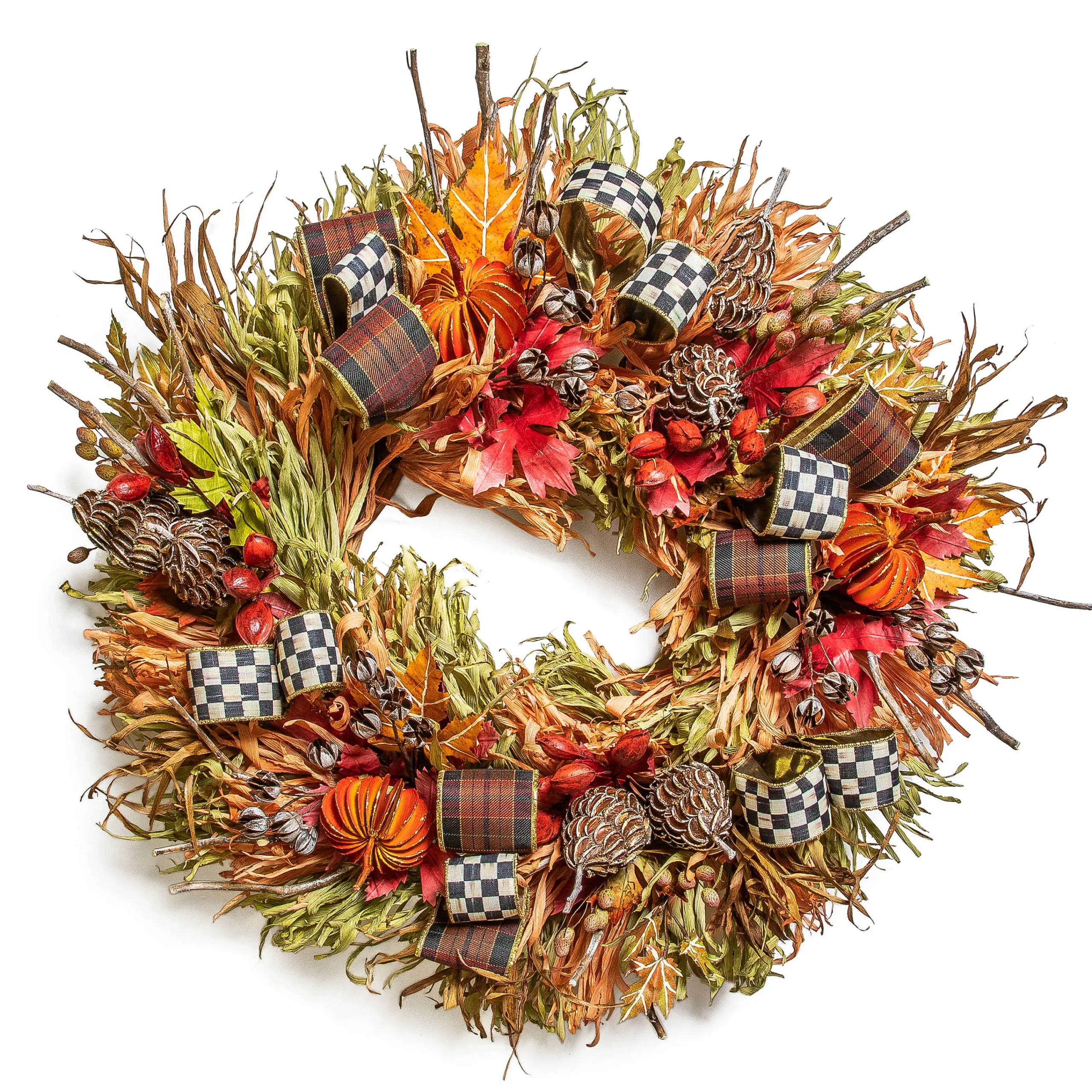 MacKenzie-Childs Fall On The Farm Wreath| The Fall Shop|Greenery & Florals