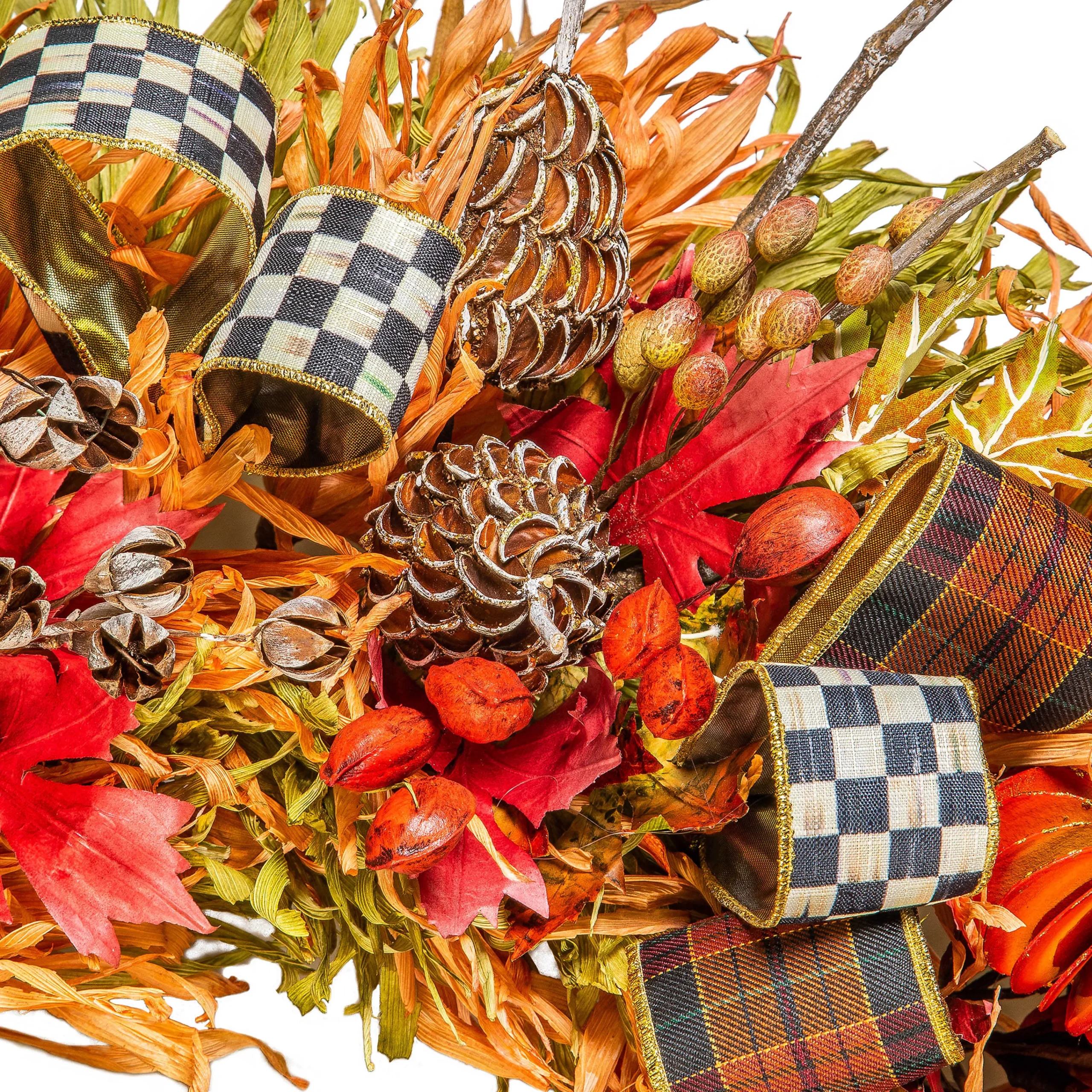 MacKenzie-Childs Fall On The Farm Wreath| The Fall Shop|Greenery & Florals