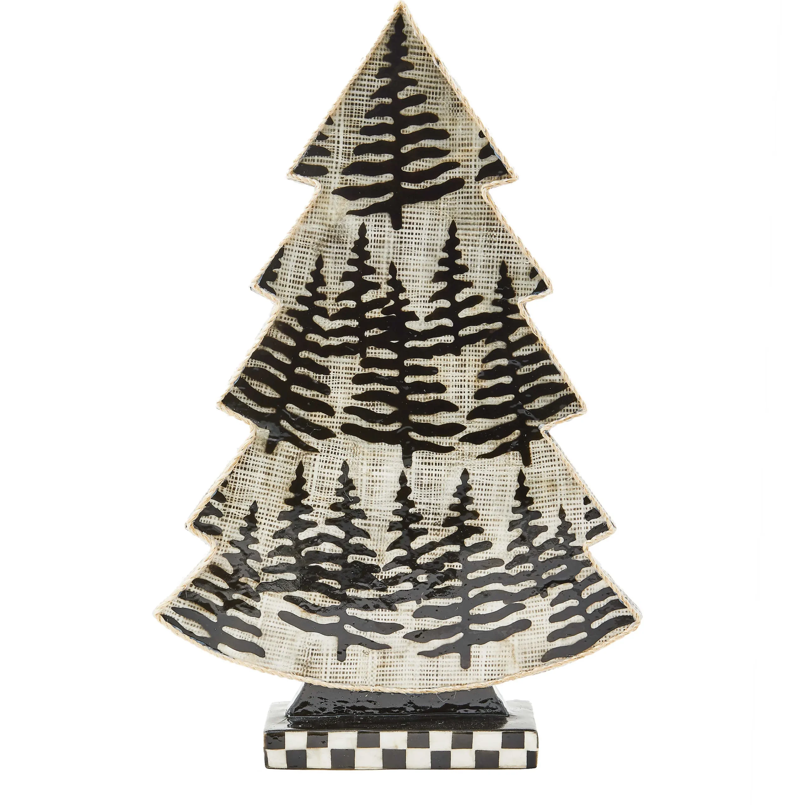 MacKenzie-Childs Farmhouse Holiday Capiz Forest Tree| Room Accents