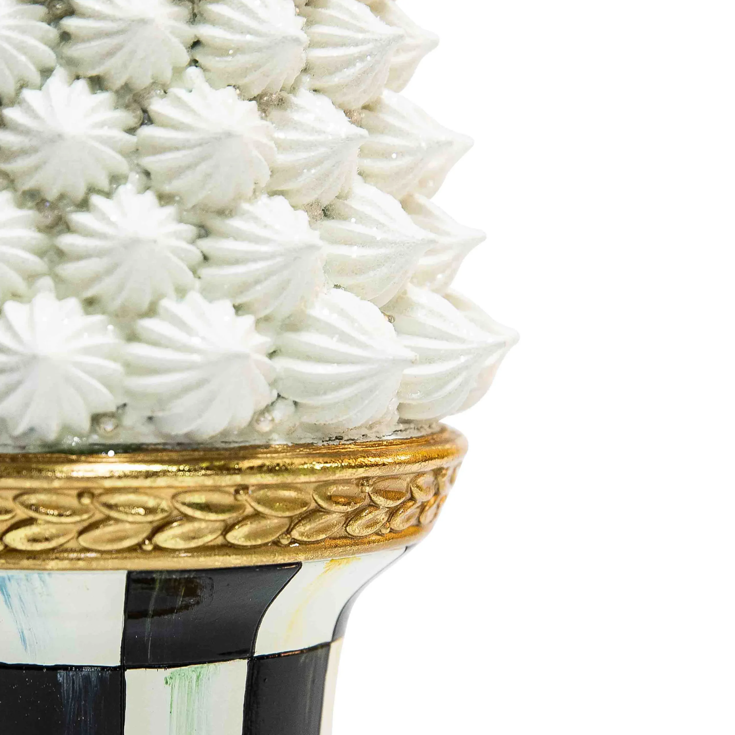 MacKenzie-Childs Farmhouse Icing Large Tree| Holiday|Room Accents