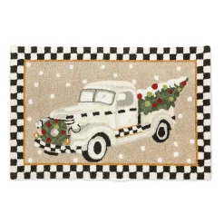 MacKenzie-Childs Farmhouse Truck 2' x 3' Rug| Holiday|Rugs