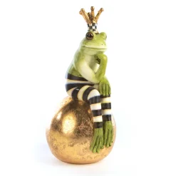 MacKenzie-Childs Fergal Frog on Ball| Room Accents