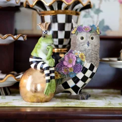 MacKenzie-Childs Fergal Frog on Ball| Room Accents