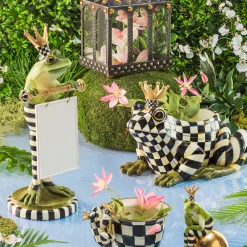 MacKenzie-Childs Fergal Frog on Ball| Room Accents