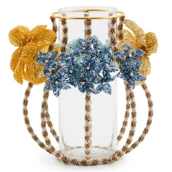 MacKenzie-Childs Field Study Small Beaded Flower Vase| Room Accents|Fall Entertaining