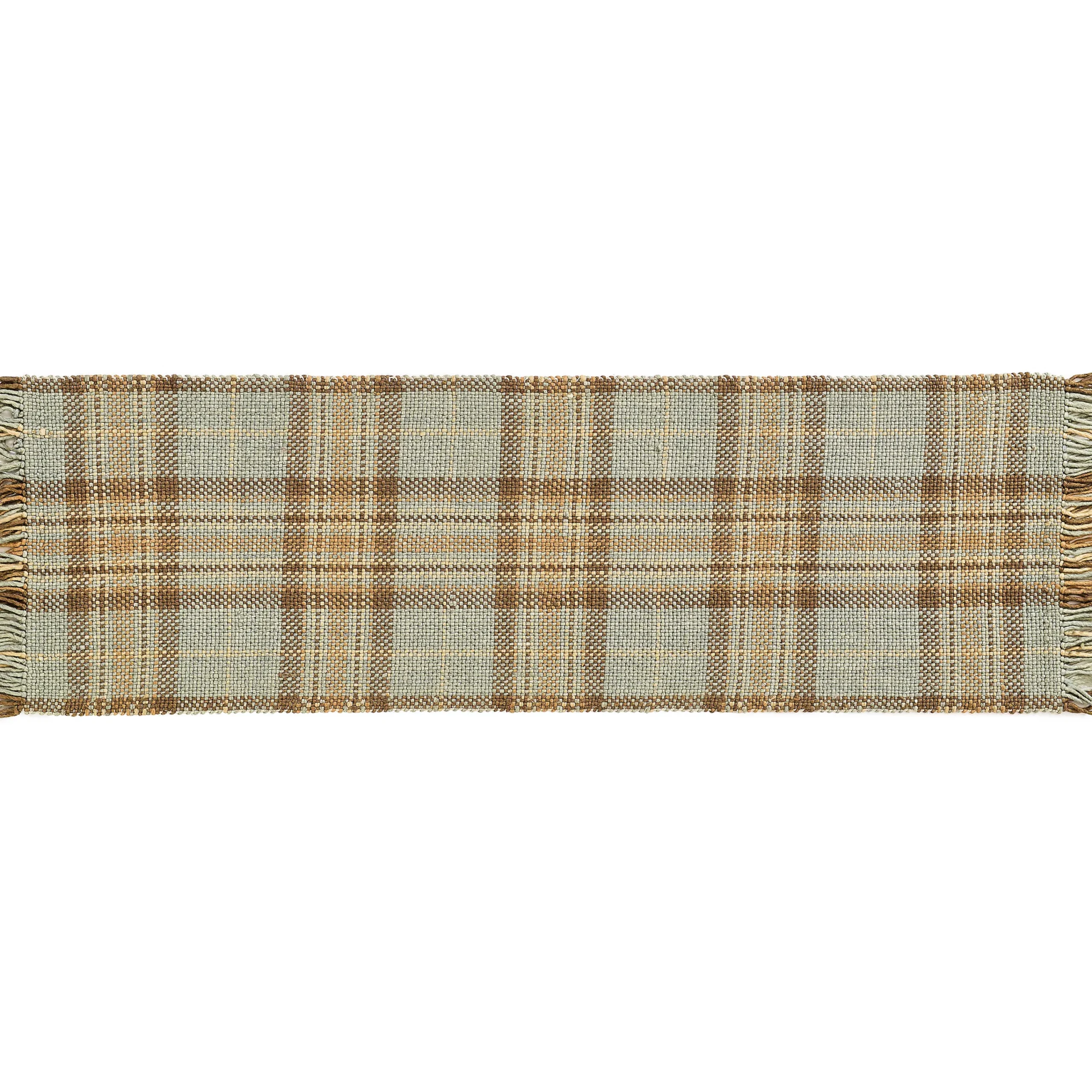 MacKenzie-Childs Field Study Woven Tartan 2'6 x 8' Runner Rug| Rugs